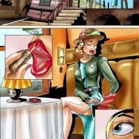 Комикс для взрослых «Неудачная поездка».