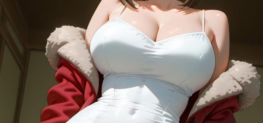 Порно комикс DanDaDan. Виртуальное веселье с Момо.