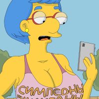 Порно комикс Симпсоны. Хулиганы.