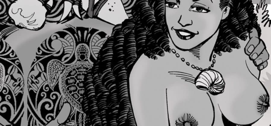 Порно комикс «Испытание для Моаны. Часть 2».