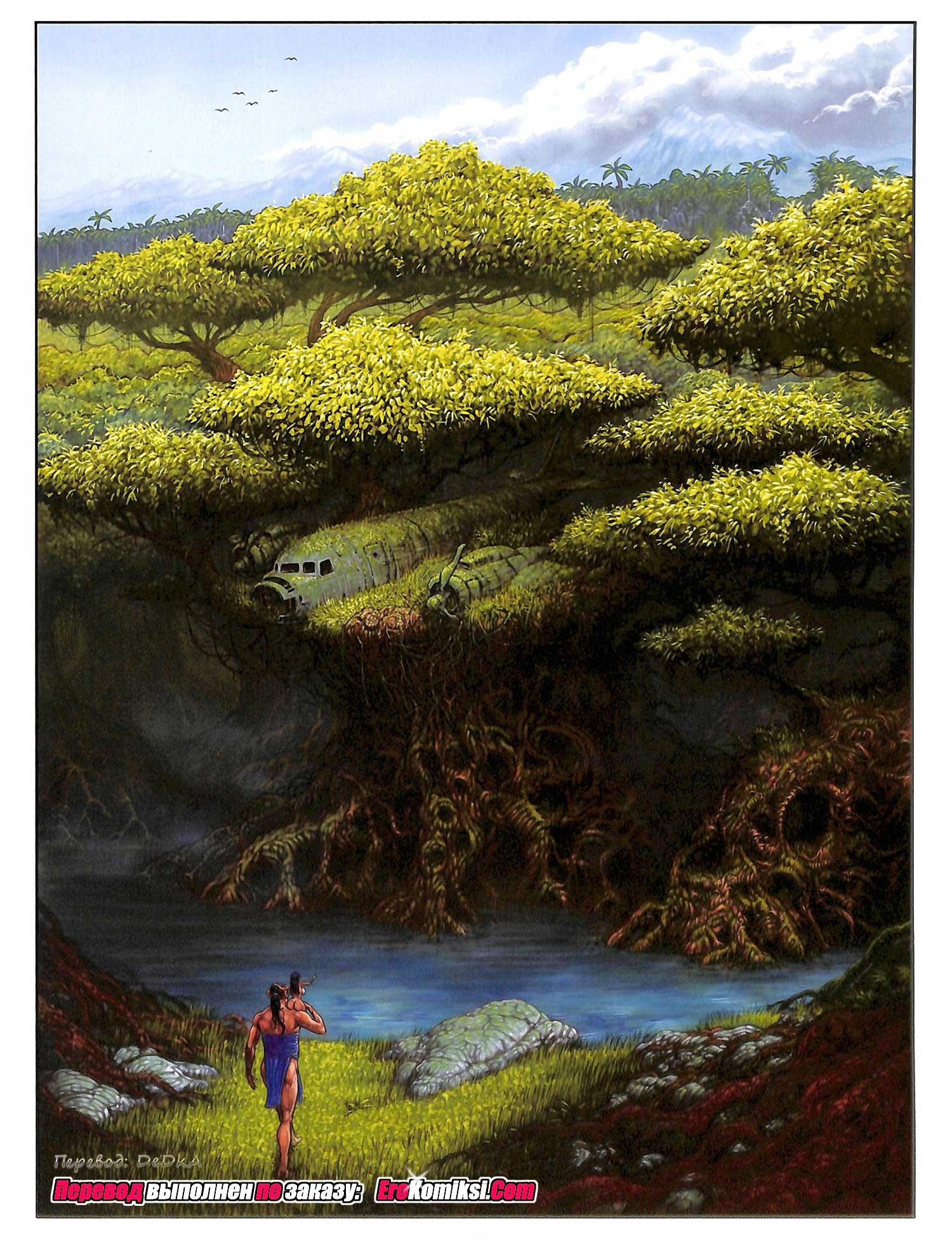 erokomiksi__l-ile_mysterieuse_ru_4_007 Порно комикс "Мелони Свит: Встреча с монстром. Часть 2".