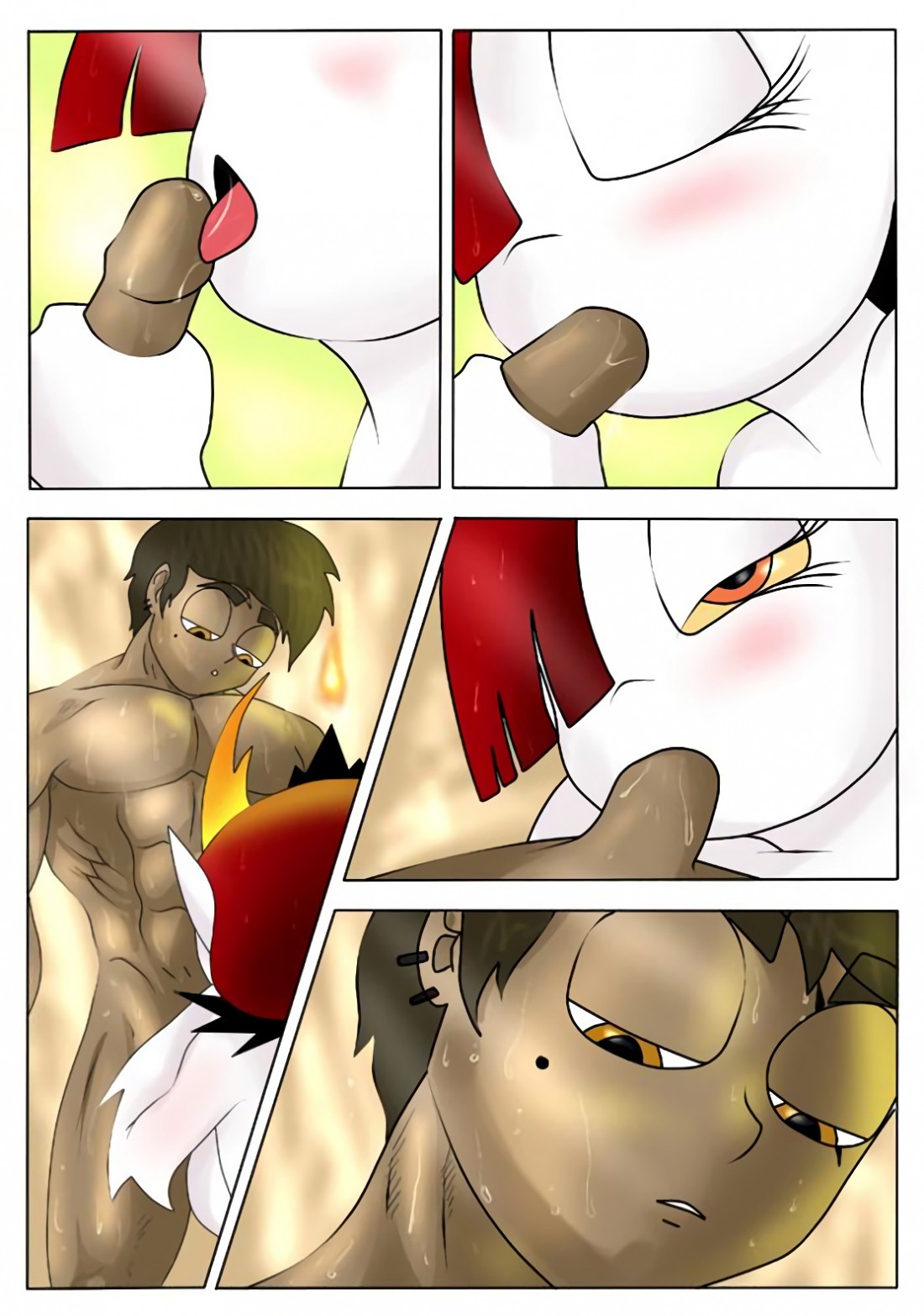 28-1 Порно комикс "Нежданная встреча".