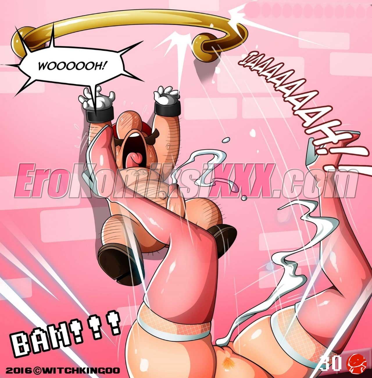 029-10 Порно комикс "Спасибо Марио".