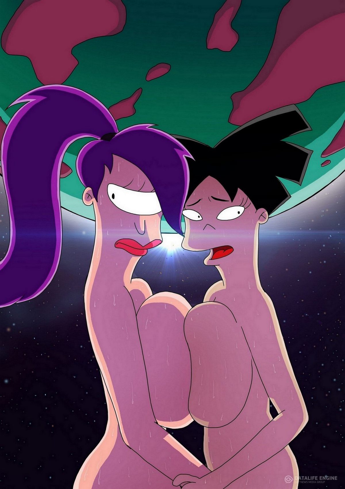 2-23 Порно комикс Футурама. Секстопия. На Русском!!!