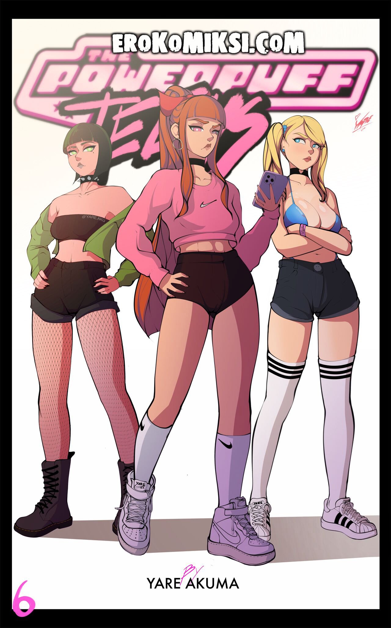 yareakuma_the_powerpuff_hole_1_08 Порно комикс Крутая дырка.