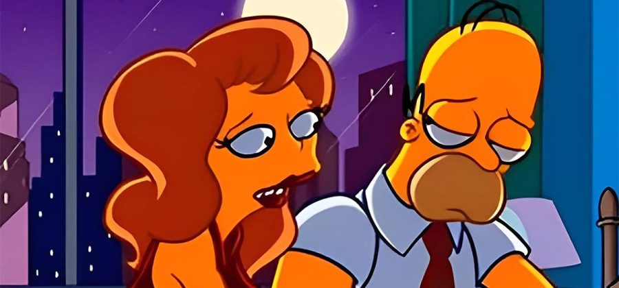 Порно комикс Симпсоны. Дилемма Гомера.