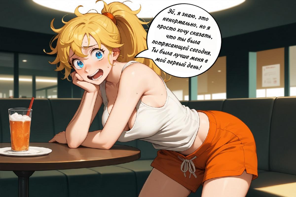 135 Порно комикс Рабочая девушка.