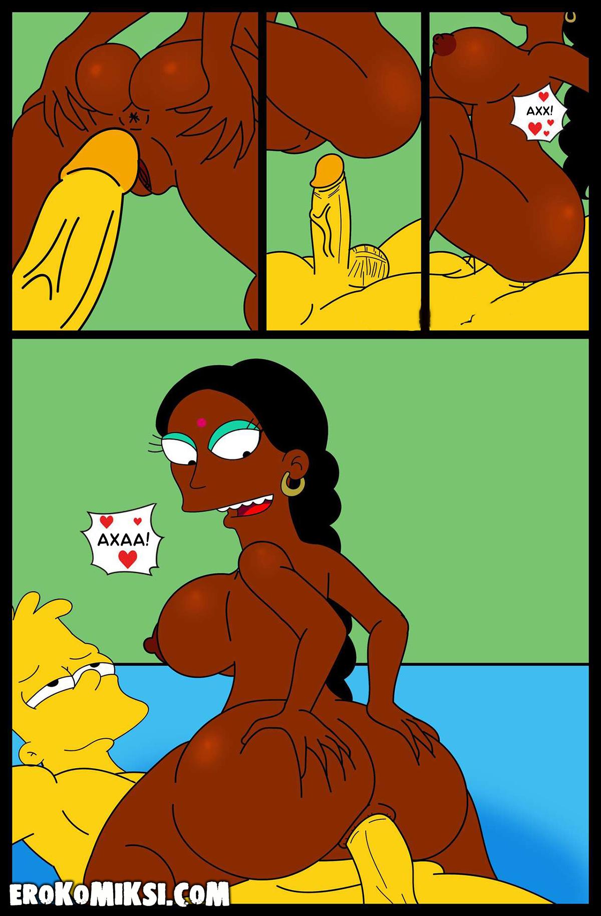 29-15 Порно комикс Симпсоны. Услуга Манджуле.