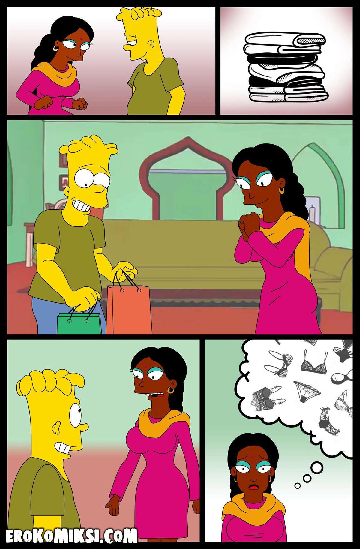 6-74 Порно комикс Симпсоны. Услуга Манджуле.