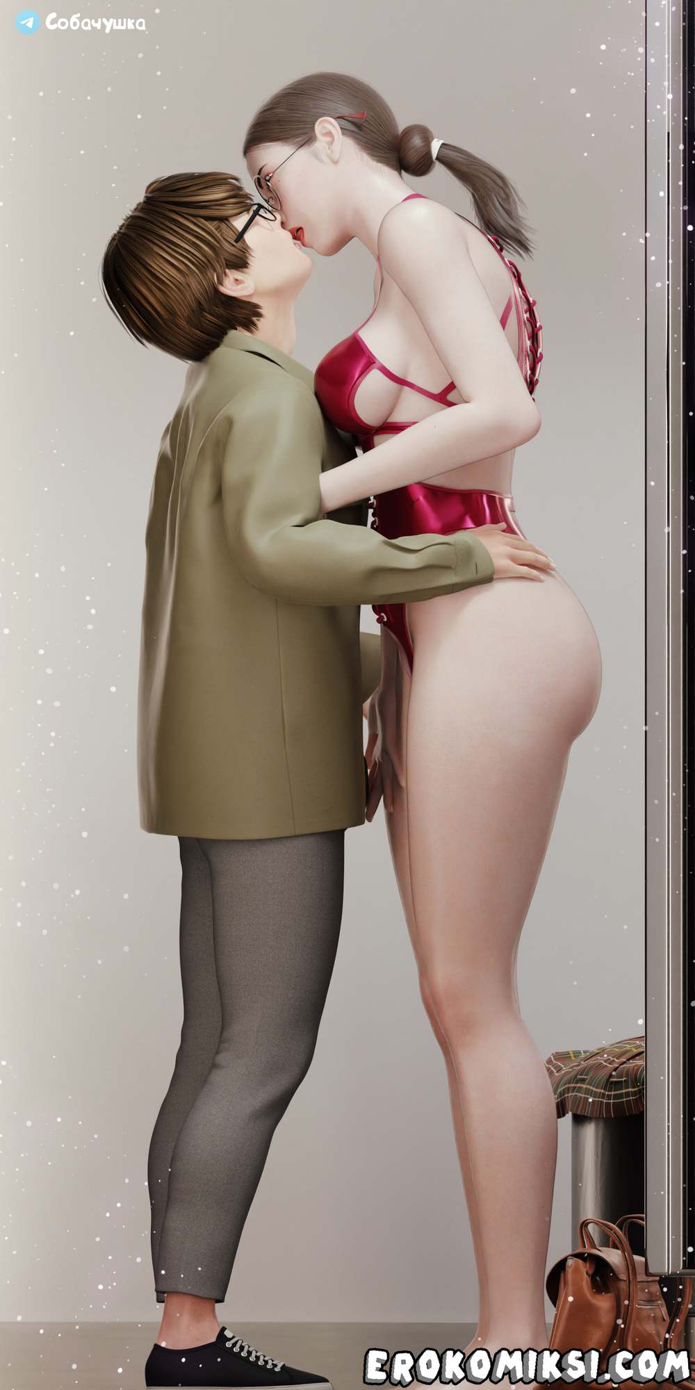 126 Порно комикс Marvel. Моя соседка — Вдова. Часть 5.