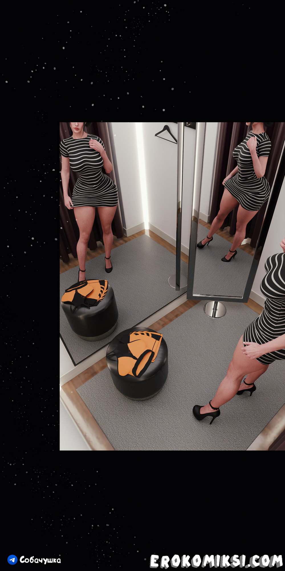 137 Порно комикс Marvel. Моя соседка — Вдова. Часть 5.