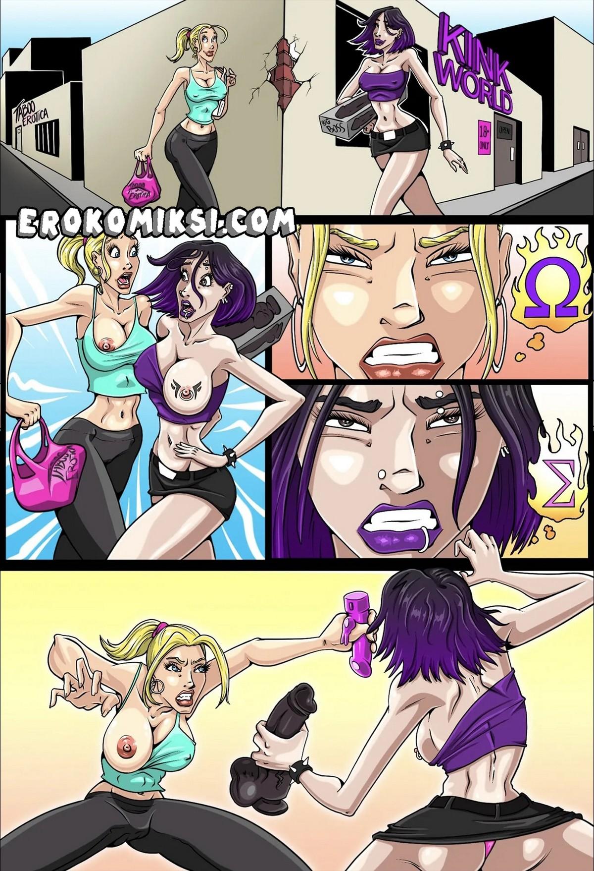 4-49 Порно комикс Сигма против омеги. Новое столкновение.