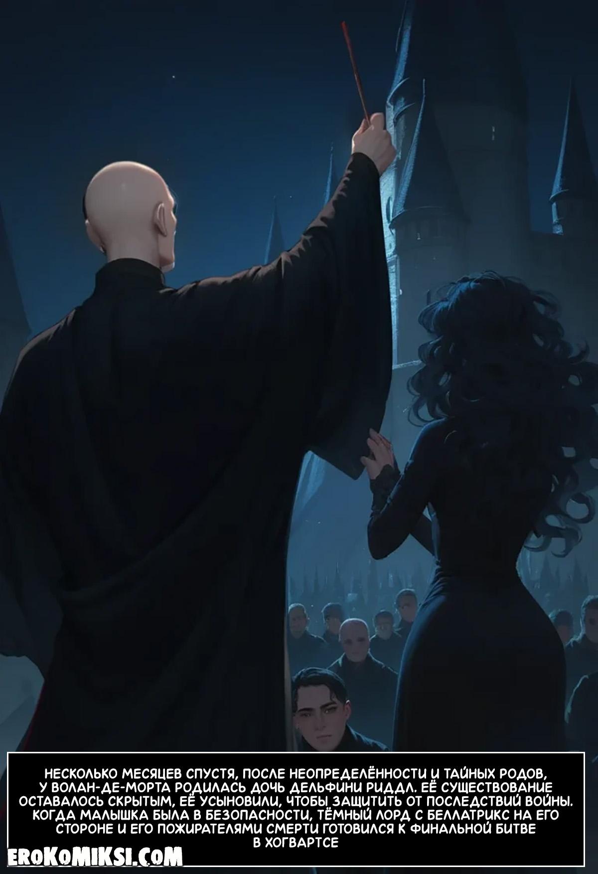 28-13 Порно комикс Гарри Поттер. Беллатрисса Лестрейндж.