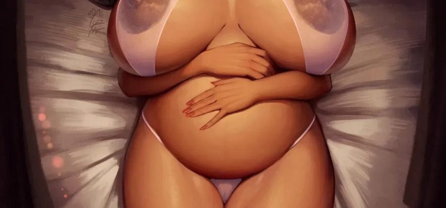 Порно комикс Горячая ночка.