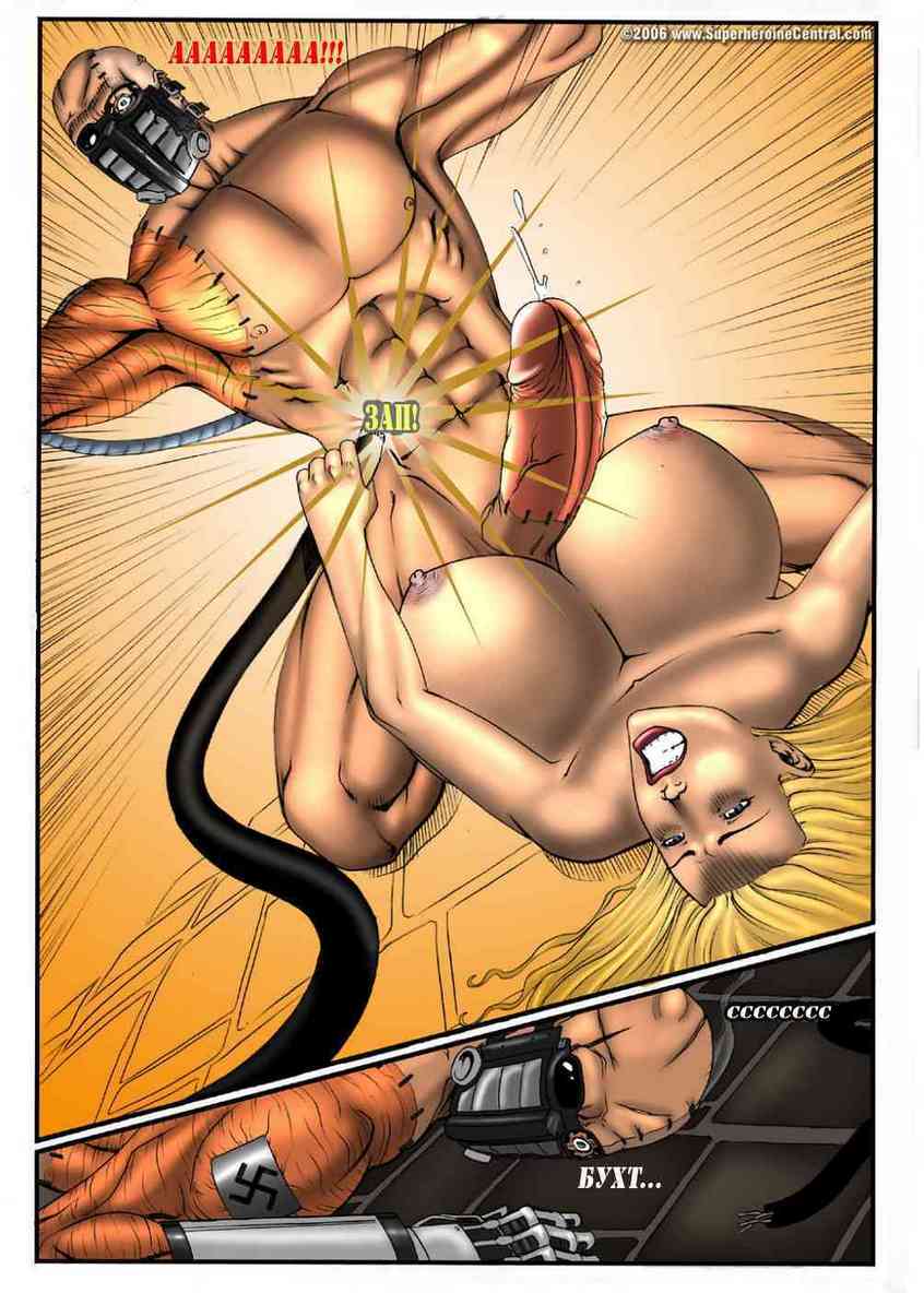 2412 Порно комикс "Бусти – сисястая бомба".