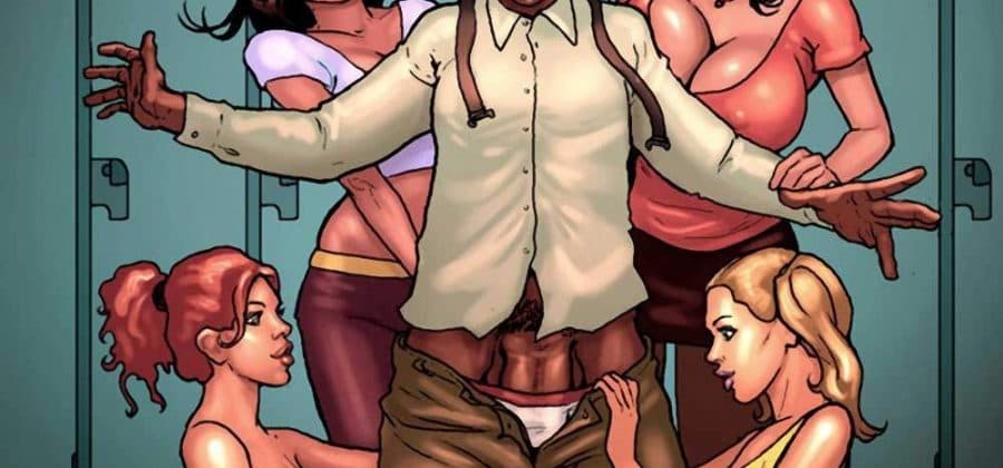 Порно комикс «После уроков».