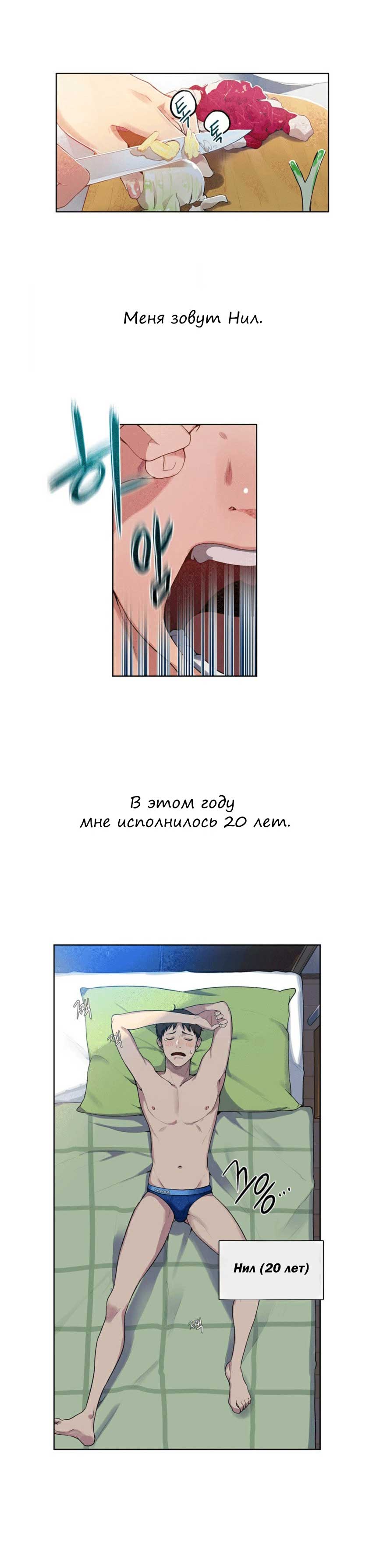 004-54 Порно комикс "Тайное обучение. Часть 1".