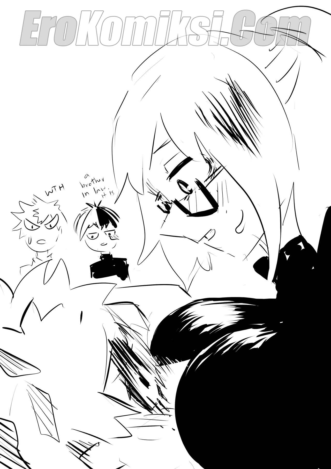 16-19 Порно комикс Специальный курс. Часть 2. Моя геройская академия.