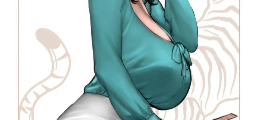 Порно комикс Мама — тигр.