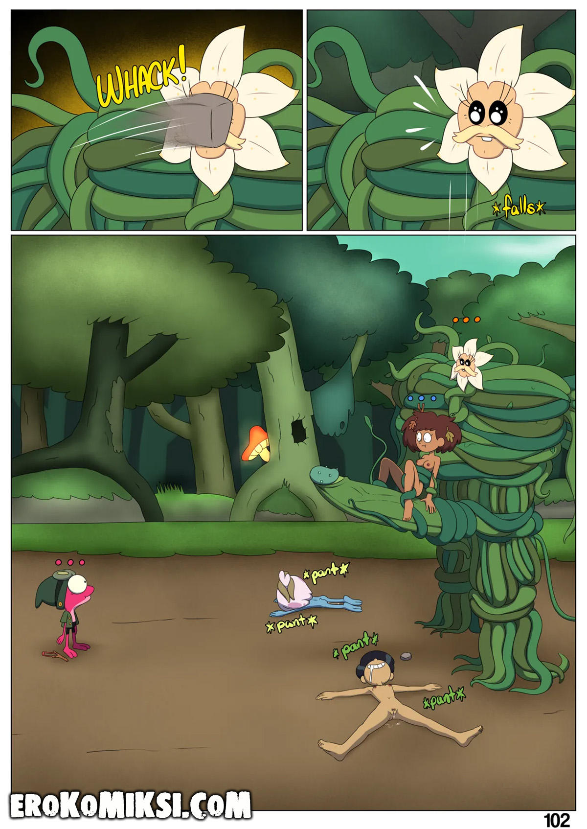 105 Порно комикс Ох уж, мой лягушонок. ОБНОВЛЕНО!!! ДОБАВЛЕНЫ НОВЫЕ СТРАНИЦЫ!!!