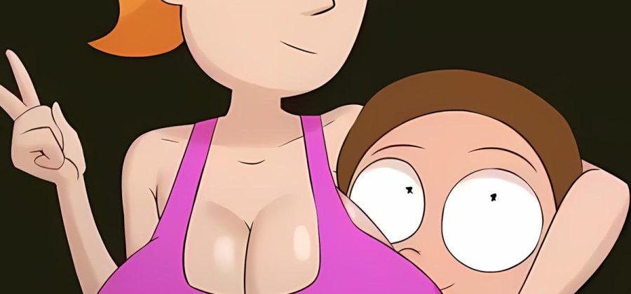 Порно комикс Рик и Морти. Наедине с братом.