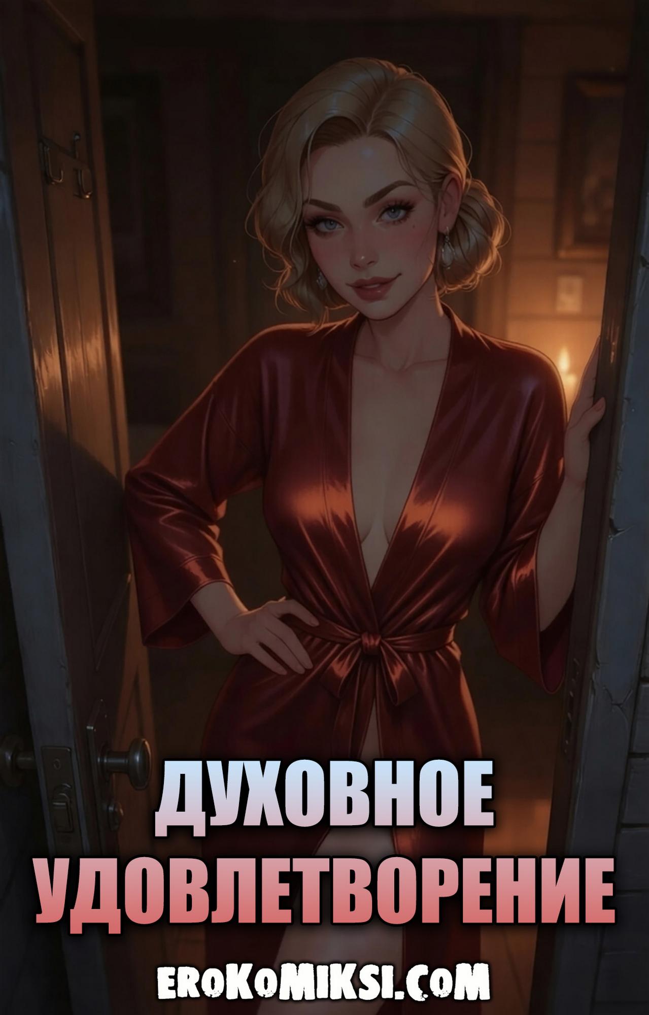 Порно комикс Духовное удовлетворение.