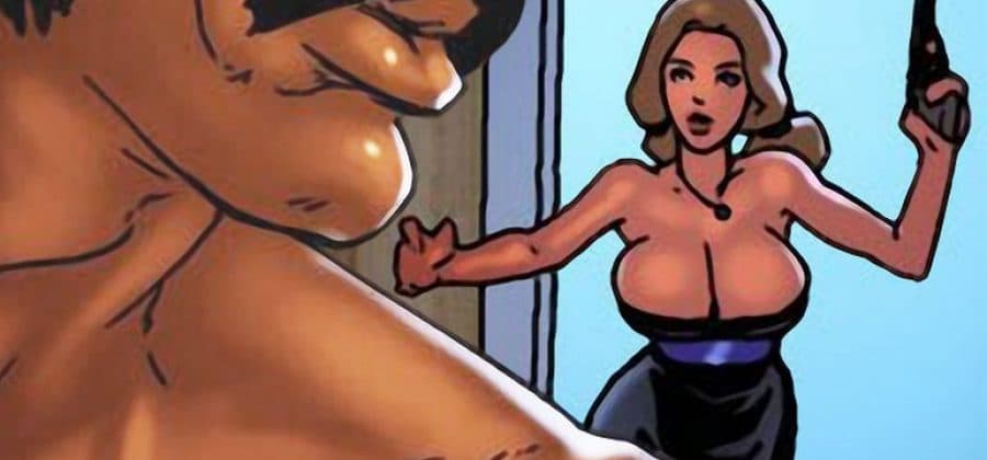 Порно комикс «Честный коп. Часть 4».