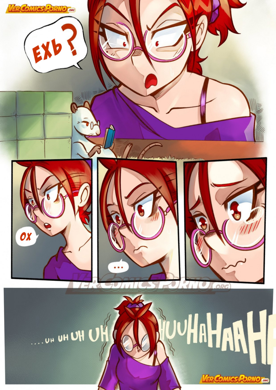 015-17 Порно комикс “Путь Черри. Часть 4: Зомби стучится в мою дверь”.