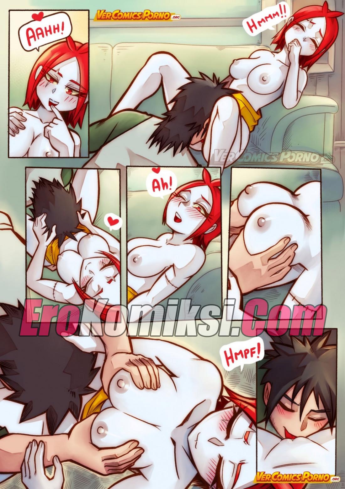 020-8 Порно комикс “Путь Черри. Часть 4: Зомби стучится в мою дверь”.