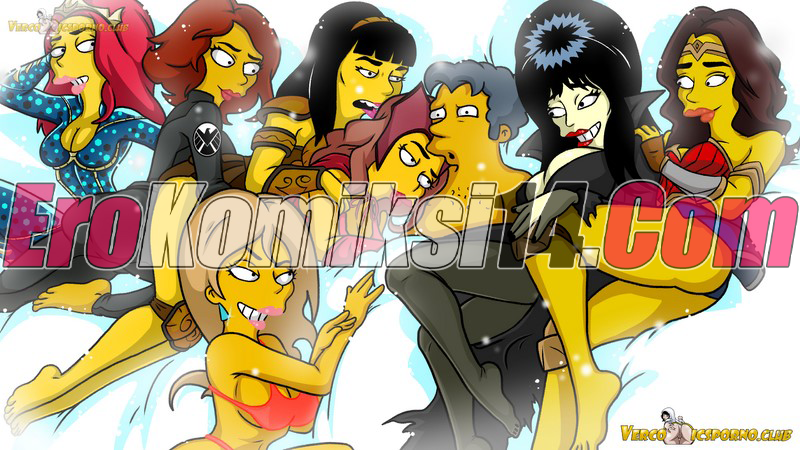 17 Порно комикс Симпсоны "Титания".