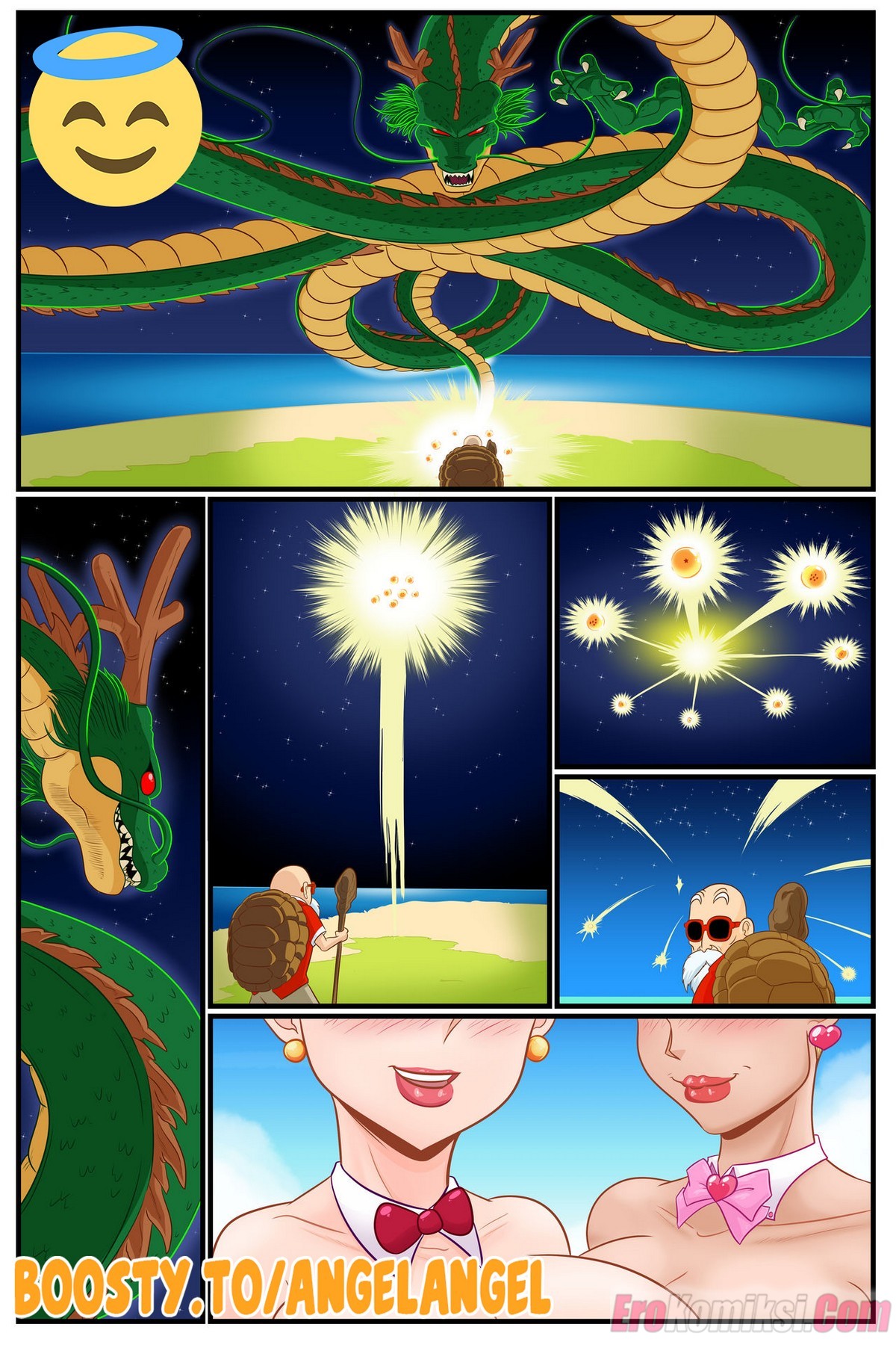 2-78 Порно комикс Драгон Болл. Желание Мастера Роши. ОБНОВЛЕНО!!! ДОБАВЛЕНЫ НОВЫЕ СТРАНИЦЫ!!!!!!