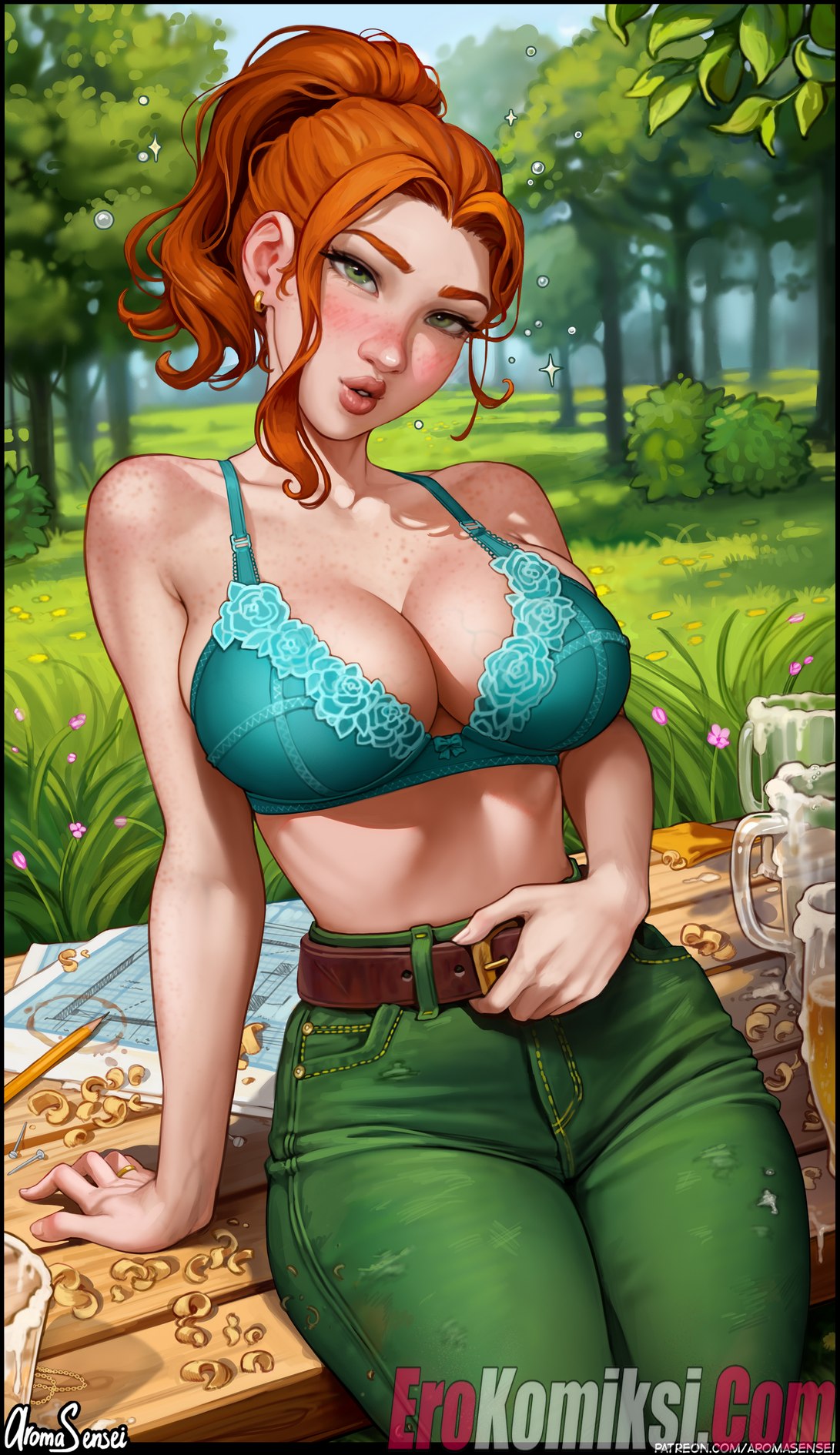 54 Порно комикс Aroma Sensei. Долина звездной росы.