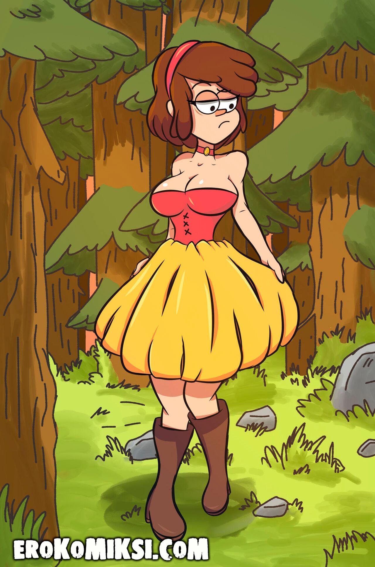 13-19 Порно комикс Гравити Фолз. Гендерный изгиб Диппер Пайнс.