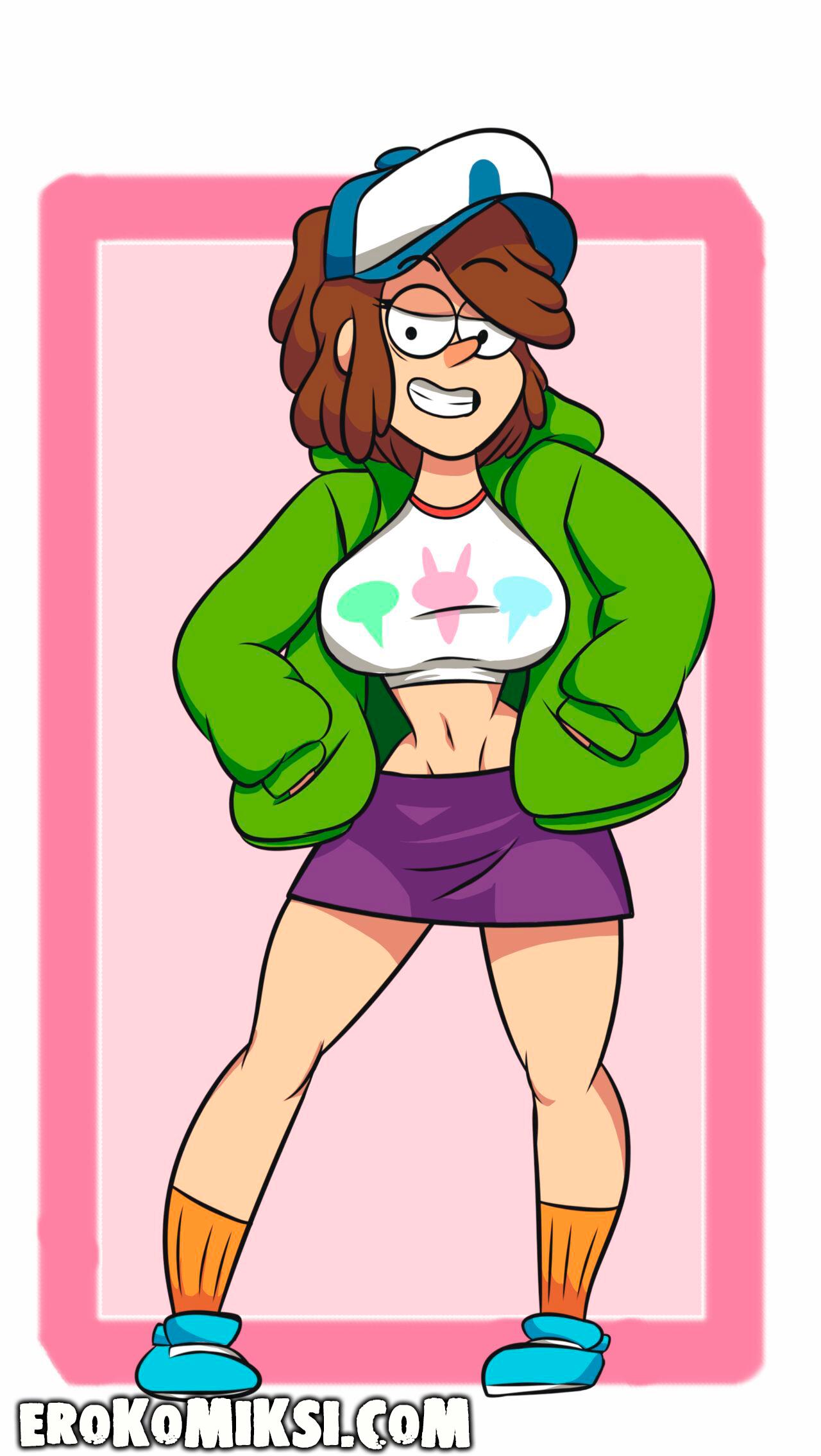 14-14 Порно комикс Гравити Фолз. Гендерный изгиб Диппер Пайнс.