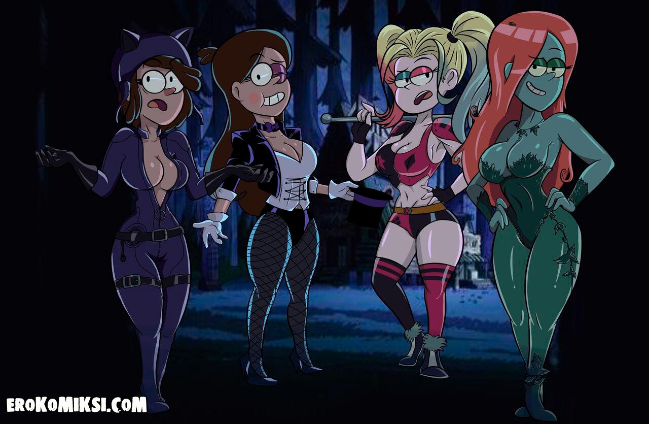 19-11 Порно комикс Гравити Фолз. Гендерный изгиб Диппер Пайнс.