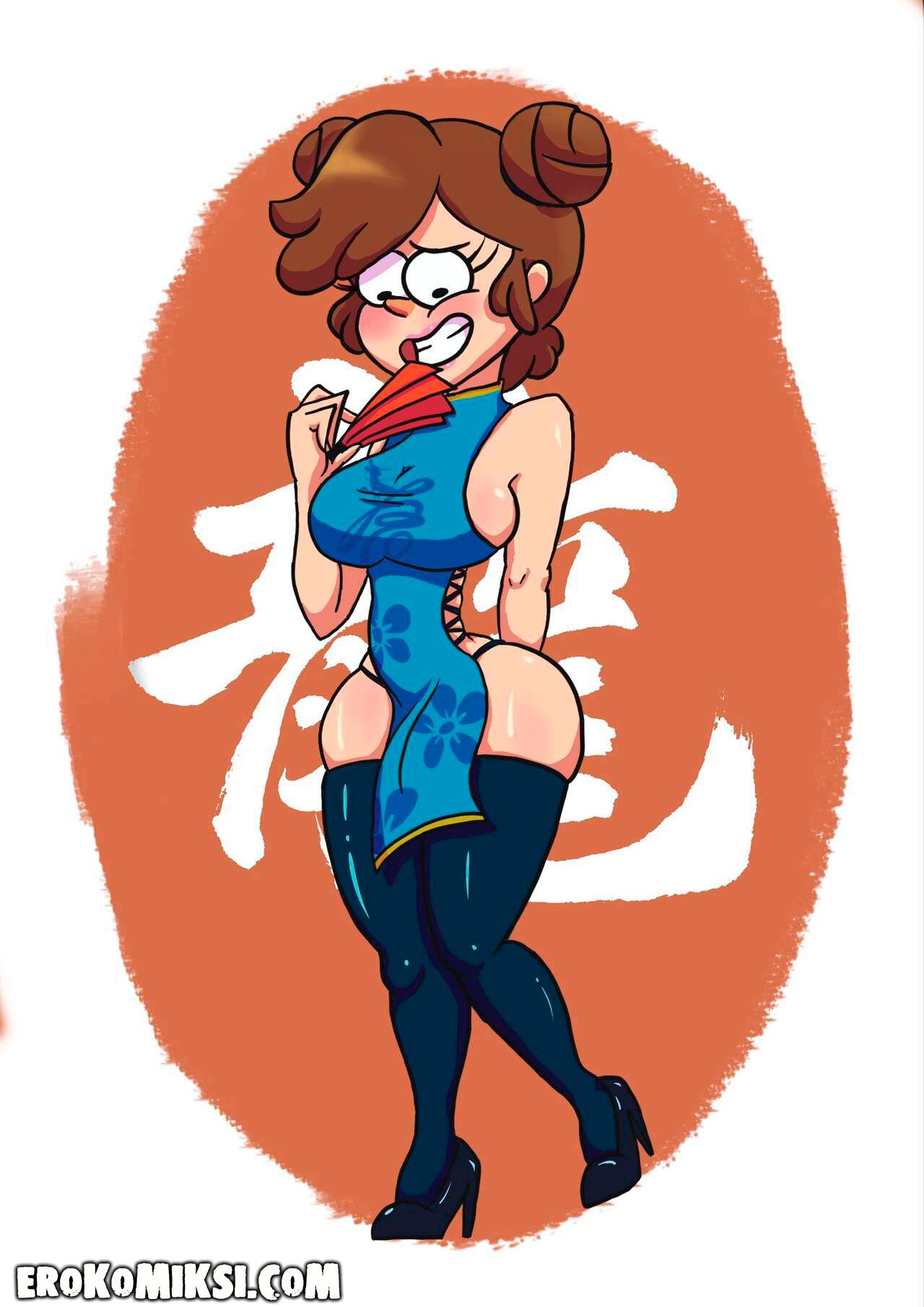 25-8 Порно комикс Гравити Фолз. Гендерный изгиб Диппер Пайнс.