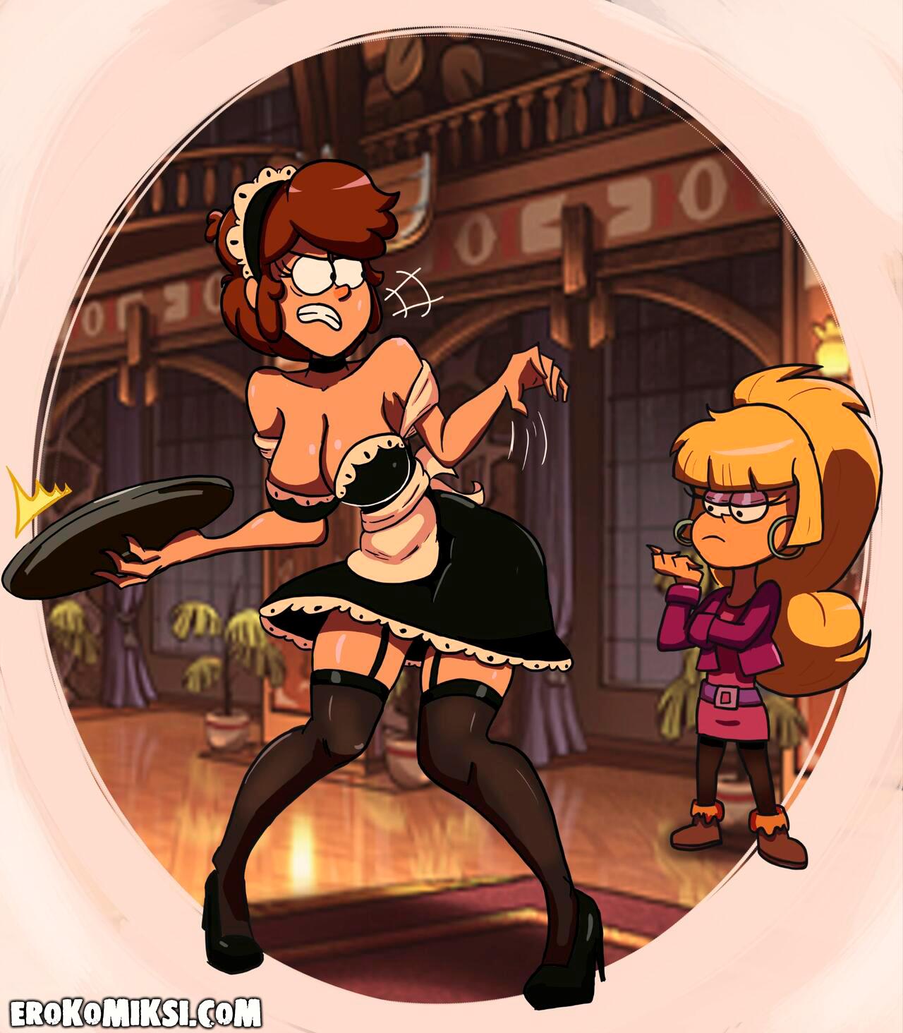 27-5 Порно комикс Гравити Фолз. Гендерный изгиб Диппер Пайнс.