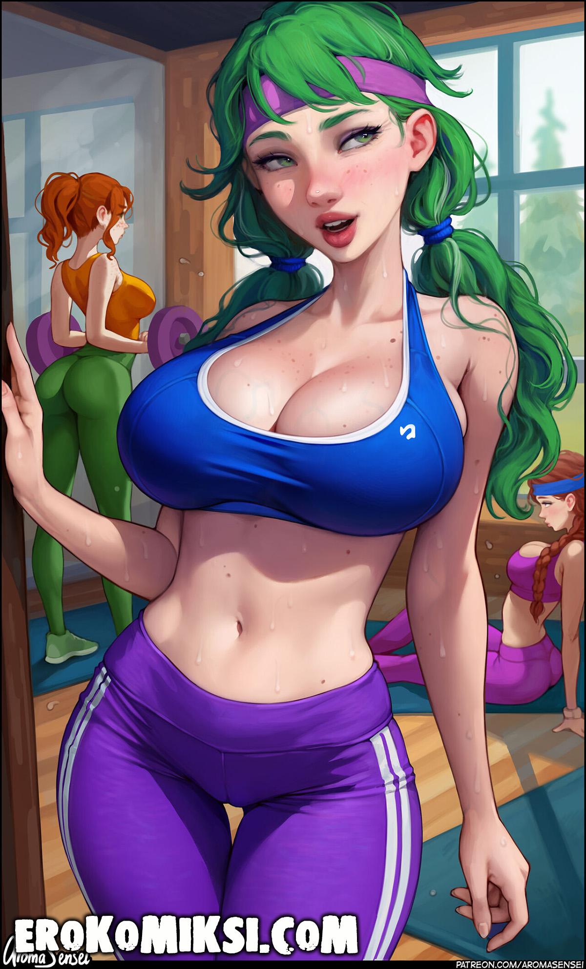 37-9 Порно комикс Волшебный Чай. Aroma Sensei.