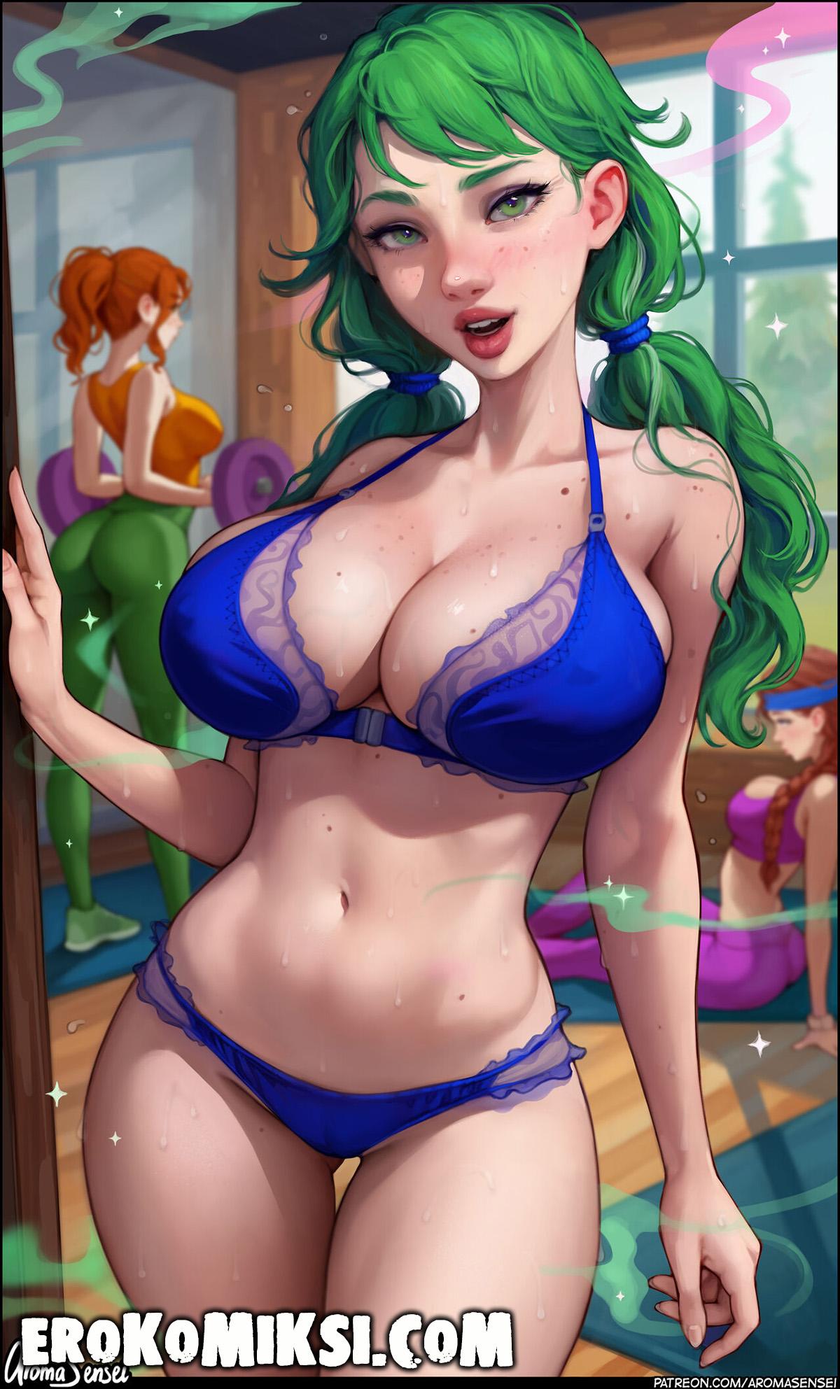 40-10 Порно комикс Волшебный Чай. Aroma Sensei.