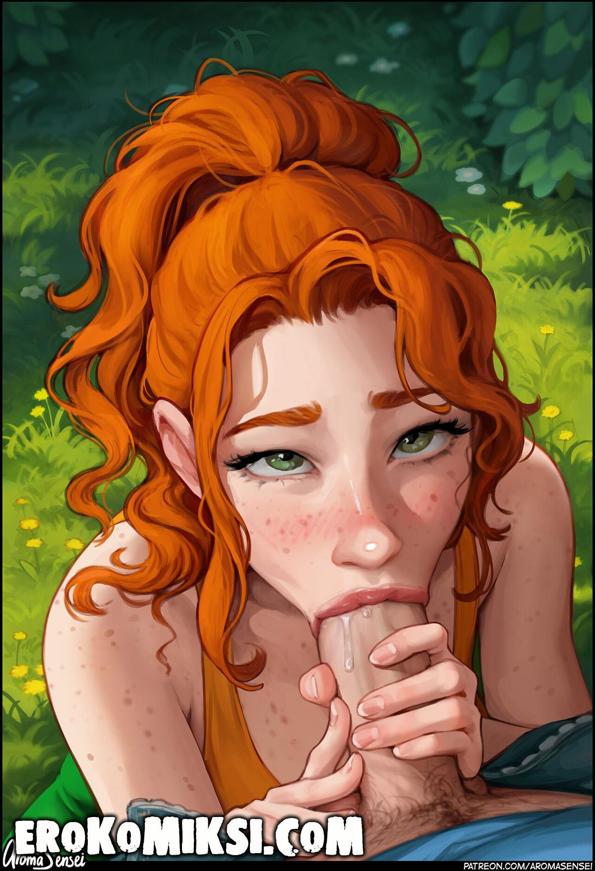 88-2 Порно комикс Волшебный Чай. Aroma Sensei.