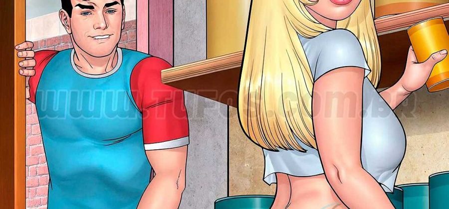 Порно комикс Шаловливая кузина. Часть 1: Золотая головка.