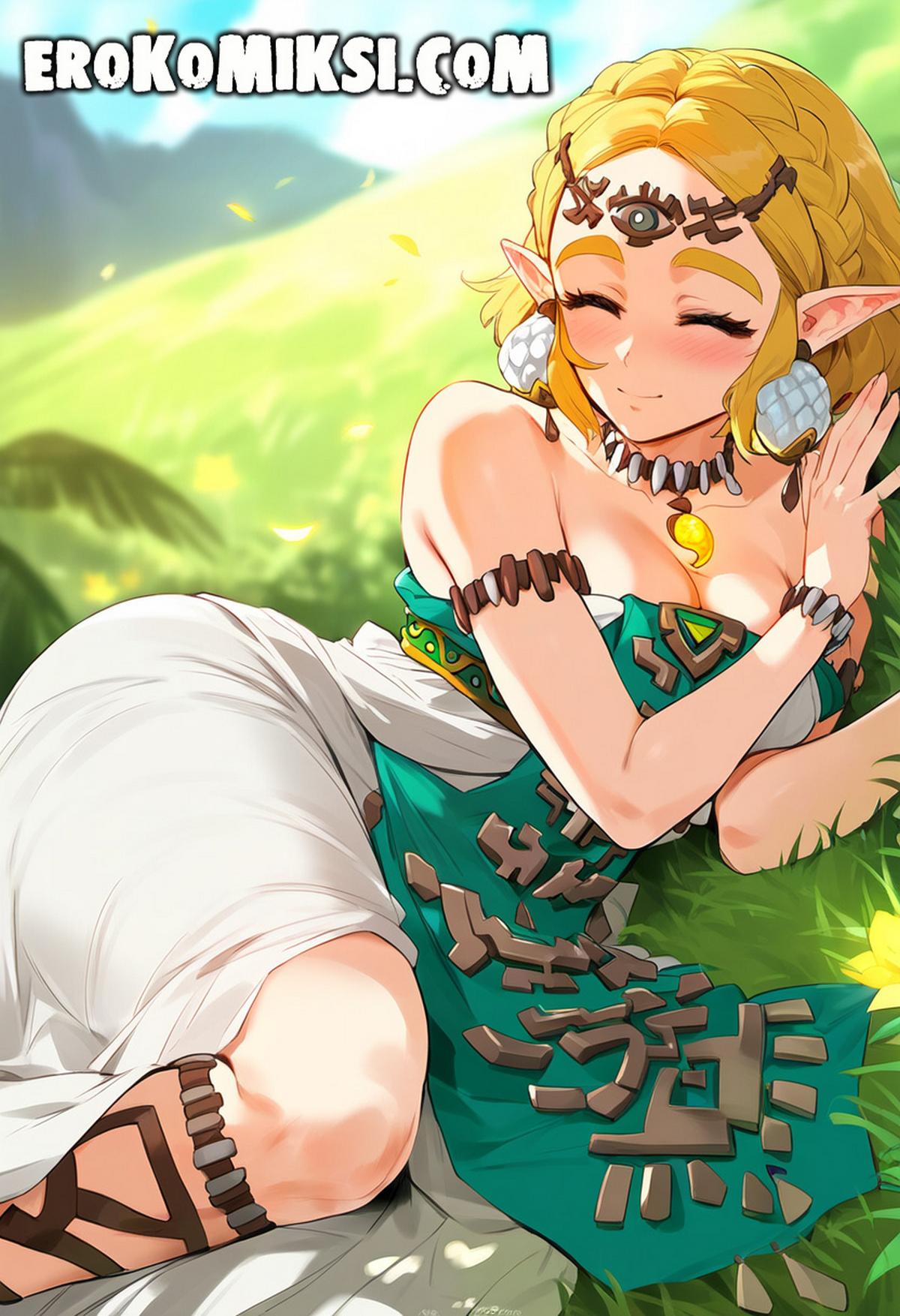 4-41 Порно комикс Легенда о Зельде. Армейская Шлюха.