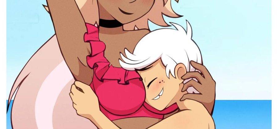 Порно комикс Мой шумный дом. Пляжный день с Веросикой.