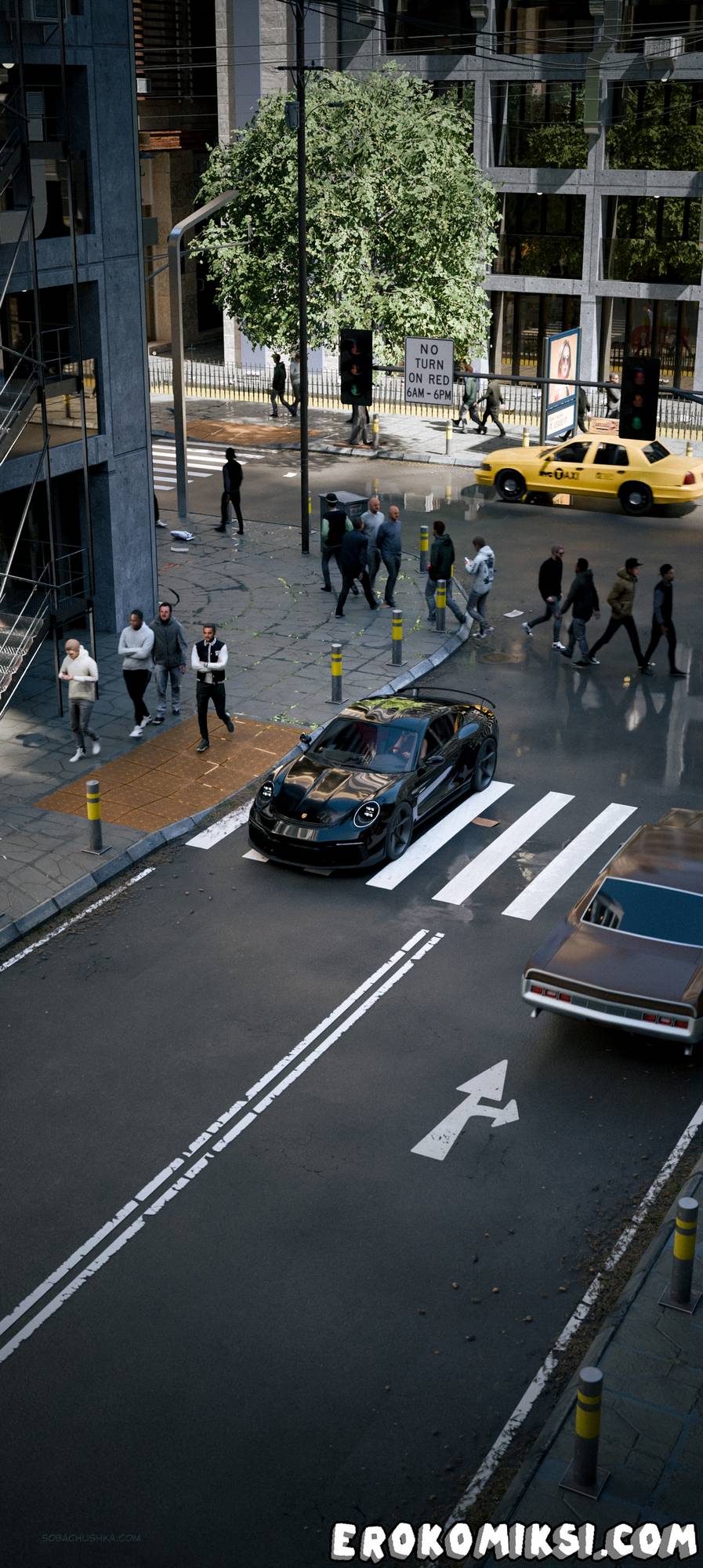 5-9 Порно комикс Уволен. Часть 1.