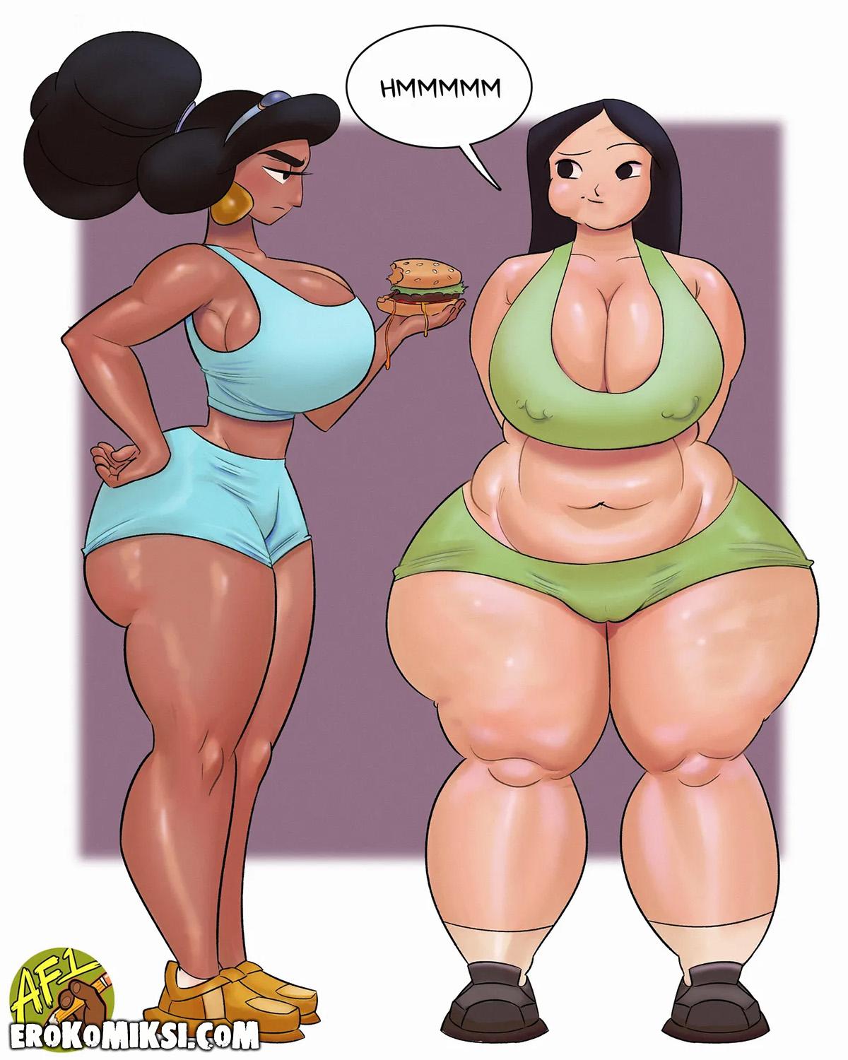 23 Порно комикс Disney Princesses. Тренировка Принцесс.