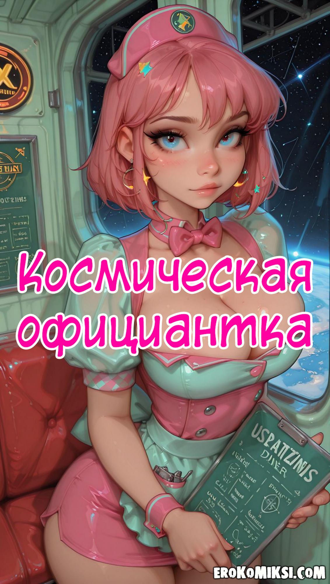 Порно комикс Космическая официантка. Полноценная версия с Текстом!!!