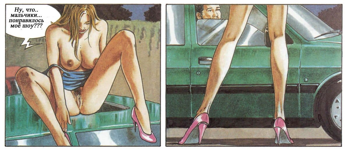 selen_036 Комикс для взрослых "Похождения Елены. История первая".