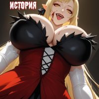 Порно комикс Вампирская история.