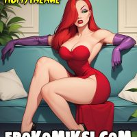 Порно комикс Джессика Рэббит. Помутнение.