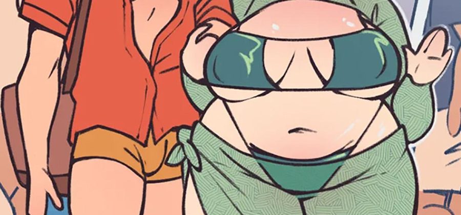 Порно комикс NotEnoughMilk. Выбор купальника.